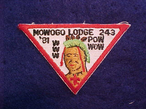 243 eX1981-3 MOWOGO, POW WOW