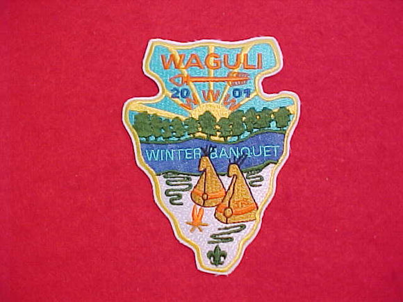 318 eA2001-3 WAGULI, 2001 WINTER BANQUET