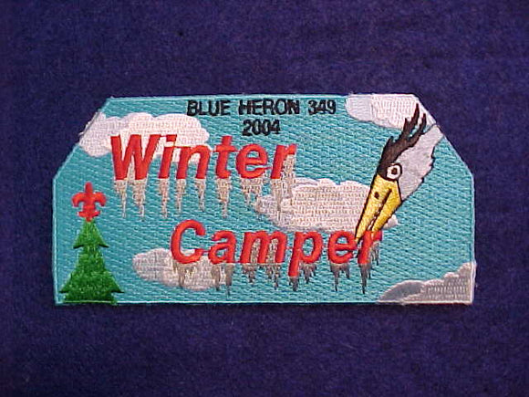 349 eX2004-? BLUE HERON, 2004 WINTER CAMPER