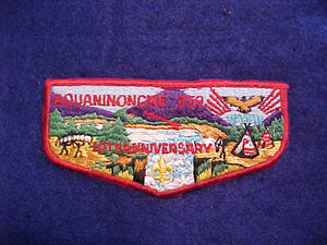 359 ZS2 AQUANINONCKE, 10TH ANNIVERSARY, NOT ISSUED BY LODGE