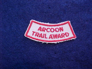 369 YX1 ARCOON, CAMP TRAIL AWARD SPONSORED BY LODGE