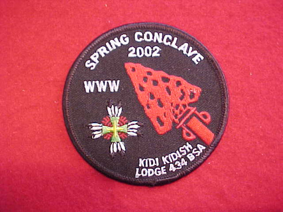 434 eR2002-1 KIDI KIDISH, 2002 SPRING CONCLAVE