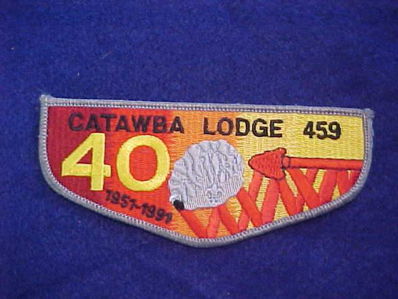 459 S36 CATAWBA, 40TH ANNIVERSARY, 1951-1991