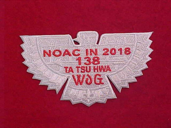 138 S? TA TSU HWA, 2018 NOAC, WHITE GHOST