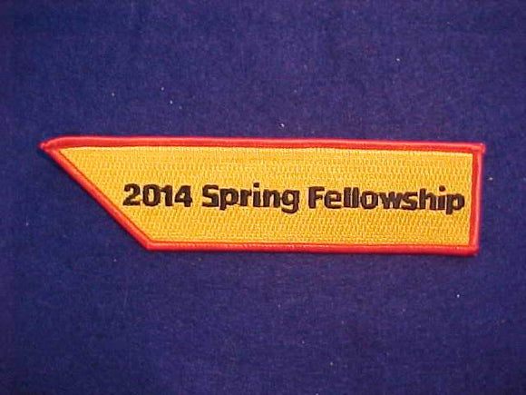 185 eX2014-? ATTA KULLA KULLA, 2014 SPRING FELLOWSHIP