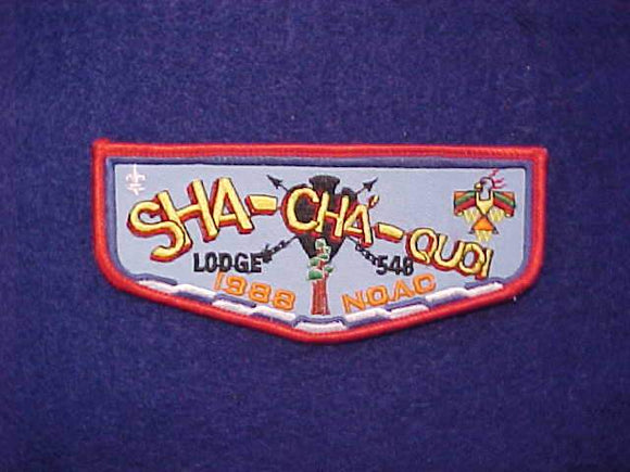 548 F1 SHA-CHA'-QUOI, 1988 NOAC