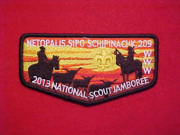 209 S? NETOPALIS SIPO SCHIPINACHK, 2013 NATIONAL JAMBOREE