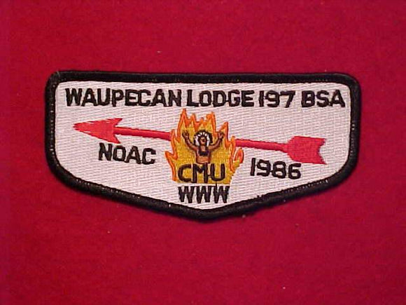 197 S13 WAUPECAN, NOAC 1986