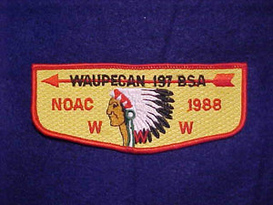 197 S16 WAUPECAN, NOAC 1988