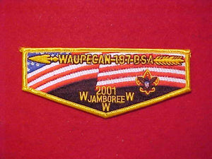 197 S39 WAUPECAN, 2001 NATIONAL JAMBOREE