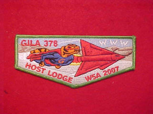 378 S43 GILA, 2007 W5A HOST LODGE