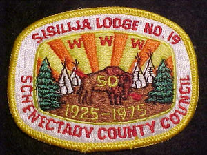 19 X2 SISILIJA, 50TH ANNIVERSARY, 1925-1975