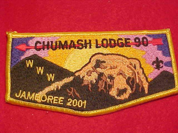 90 S3 CHUMASH, 2001 NATIONAL JAMBOREE