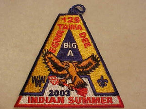 129 X26 EGWA TAWA DEE, 2003 INDIAN SUMMER