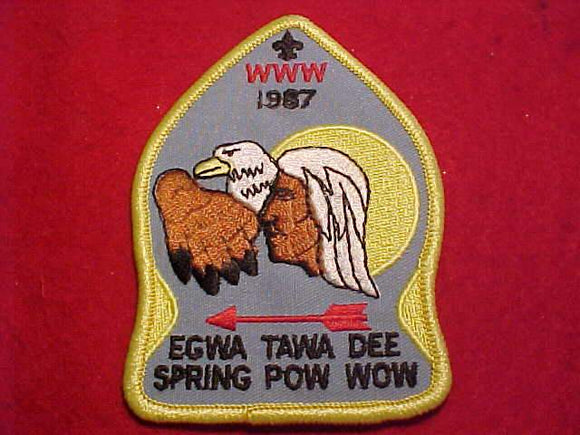 129 eA1987-1 EGWA TAWA DEE, 1987 SPRING POW WOW