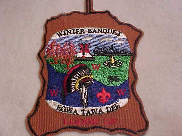 129 eX1995-3  EGWA TAWA DEE, 1995 WINTER BANQUET