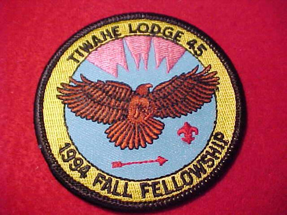 45 eR1994-2 TIWAHE, 1994 FALL FELLOWSHIP