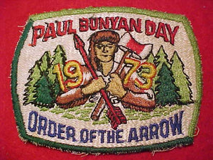 436 eX1973-1 ASHIE, 1973 PAUL BUNYAN DAY