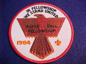 436 eR1984-2 ASHIE 1984 FALL FELLOWSHIP