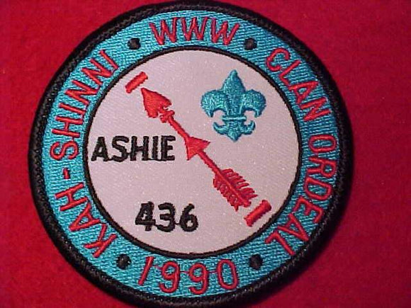 436 eR1990 ASHIE, KAH-SHINNI CHAPTER, 1990 CLAN ORDEAL