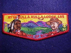 185 S? ATTA KULLA KULLA, 2010, 100 YEARS OF SCOUTING