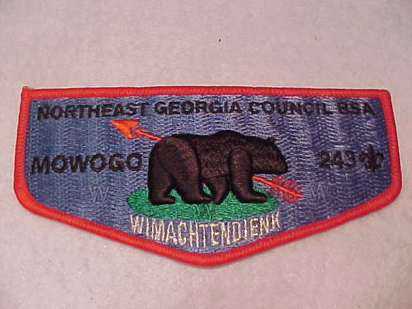 243 S? MOWOGO PATCH, NORTHEAST GEORGIA C., WIMACHTENDIENK
