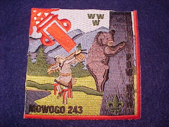 243 eX2013-? MOWOGO PATCH, 2013 POW WOW