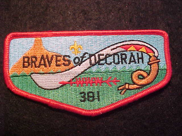 381 S9 BRAVES OF DECORAH, ARROW LEFT