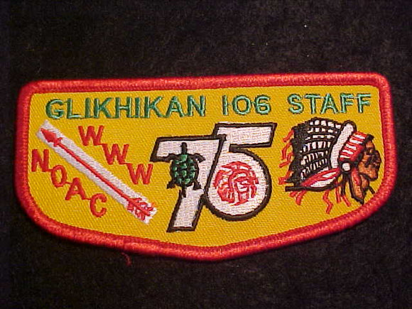 106 F7 GLIKHIKAN, 1990 NOAC STAFF