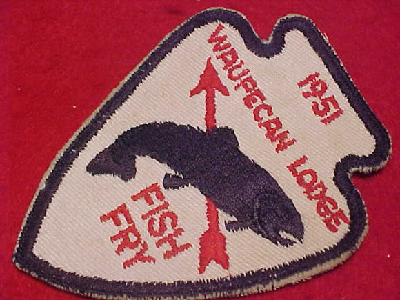 197 EA1951 WAUPECAN, 1951 FISH FRY