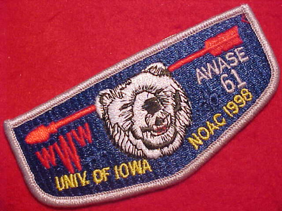61 S15 AWASE, NOAC 1998, UNIV. OF IOWA