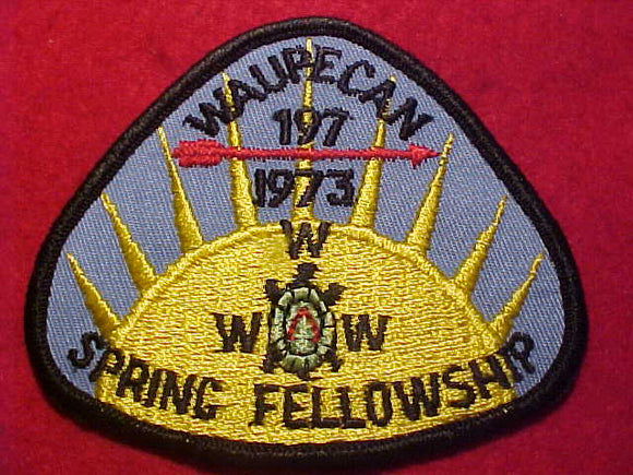 197 EX1973-1 WAUPECAN, 1973 SPRING FELLOWSHIP