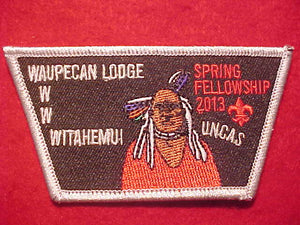 197 EX2013-? WAUPECAN, 2013 SPRING FELLOWSHIP, WITAHEMUI, UNCAS