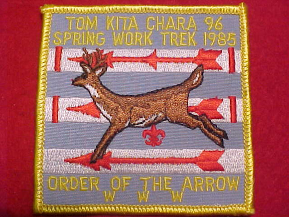 96 EX1985-1 TOM KITA CHARA, 1985 SPRING WORK TREK