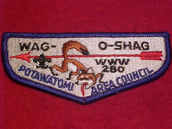 280 S3 WAG-O-SHAG, POTAWATOMI AREA COUNCIL
