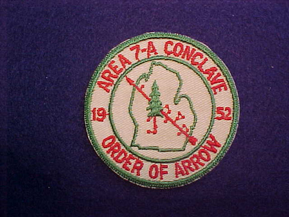 1952 AREA 7-A CONCLAVE, MICHIGAN