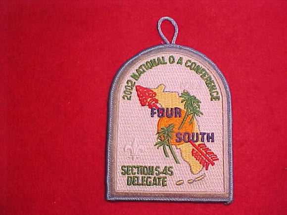 2002 SECTION S-45 NOAC DELEGATE