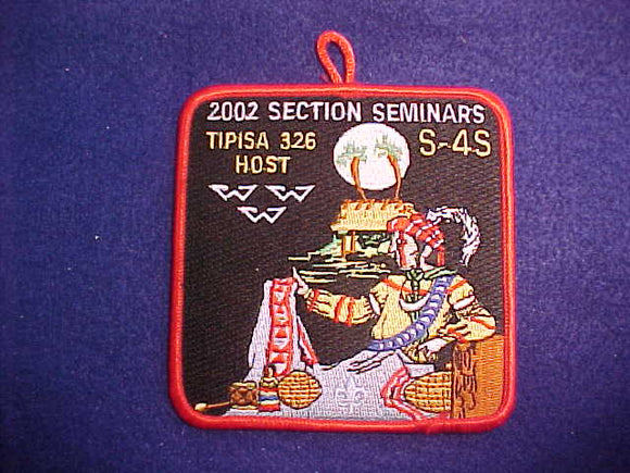 2002 SECTION S-4S SEMINARS,HOST LODGE 326 TIPISA