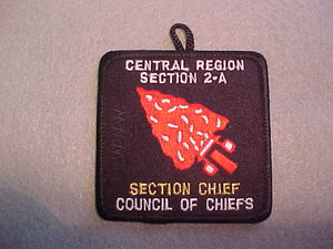 SECTION C2-A COUNCIL OF CHIEFS SECTION CHIEF PATCH