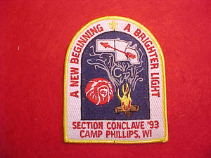 SECTION C-1 CONCLAVE, CAMP PHILLIPS, WI, 1993