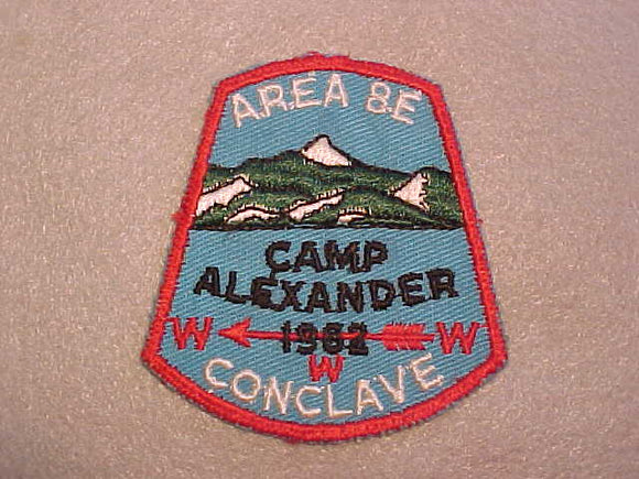 AREA 8E CONCLAVE, CAMP ALEXANDER, 1962