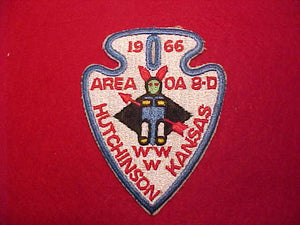 1966 AREA 8D, HUTCHINSON, KANSAS, RARE