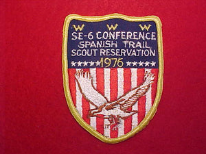 1976 SE6 CONFERENCE, SPANISH TRAIL SCOUT RESERVATION