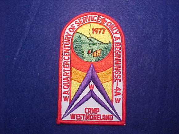 1977 SE4A CONCLAVE, CAMP WESTMORELAND