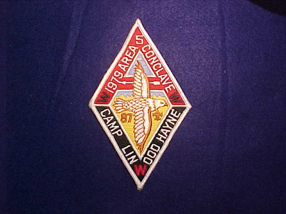 1979 SE5 CONCLAVE, CAMP LINWOOD HAYNE, HOST LODGE 87 BOBWHITE