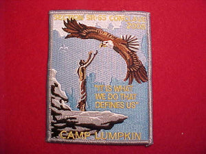 2008 SR6S CONCLAVE, CAMP LUMPKIN