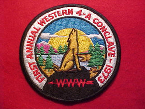 1973 SECTION W4A CONCLAVE, WESTERN 4-A