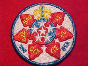 NE6 SECTION PATCH, 2 "W'S", NO DATE