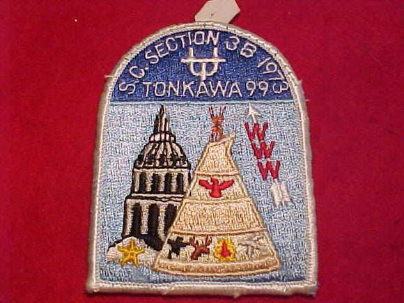 1973 SC3B SECTION CONCLAVE PATCH, TONKAWA 99