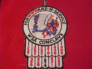 1974 W3A SECTION CONCLAVE PATCH